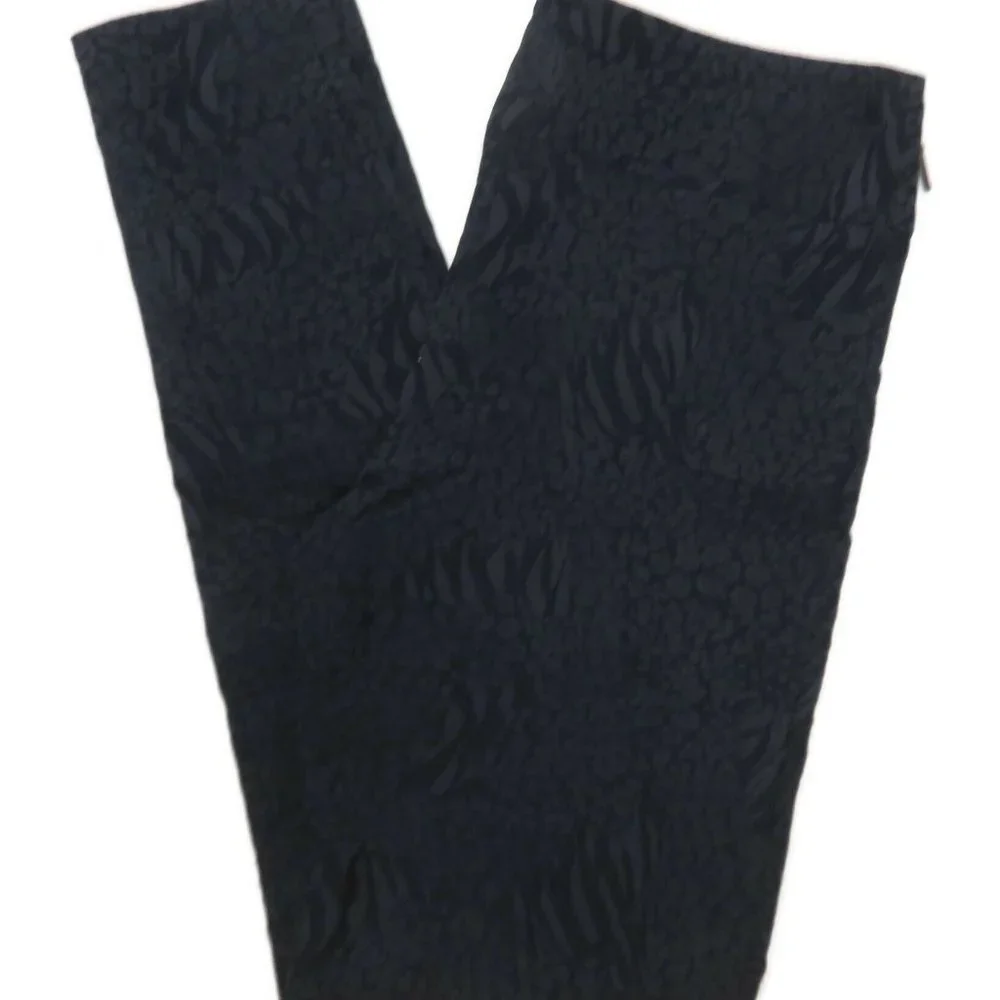 Nicole Miller Artelier Pants‎ Womens 8 Blue Cotton Blend NWT New $245 Dress Work